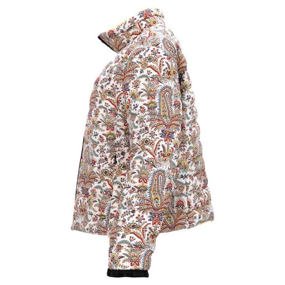 Etro Paisley-Print Down Puffer Jacket in Multicolor Polyester - Picture 2 of 5